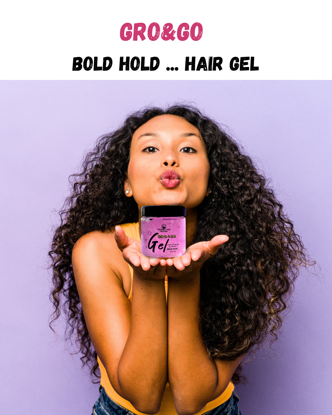 GRO&GO BOLD HOLD Gel -250 ml