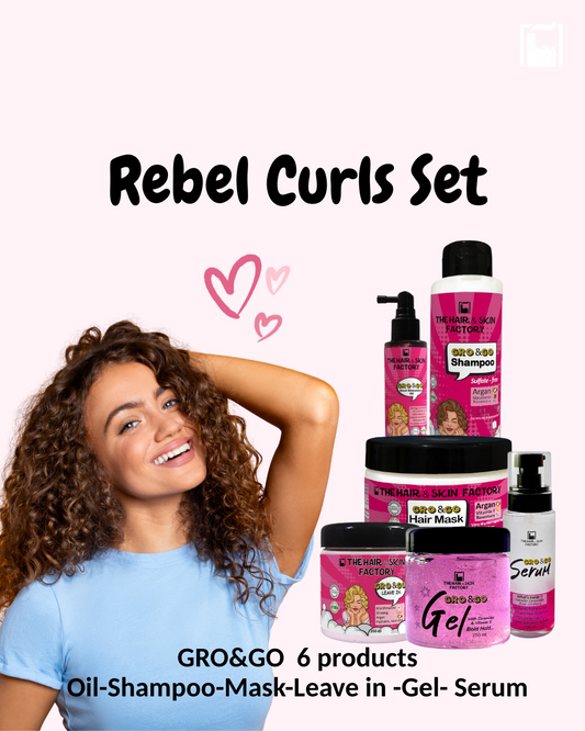 Rebel Curls Set - GRO&GO Full Set 6 products