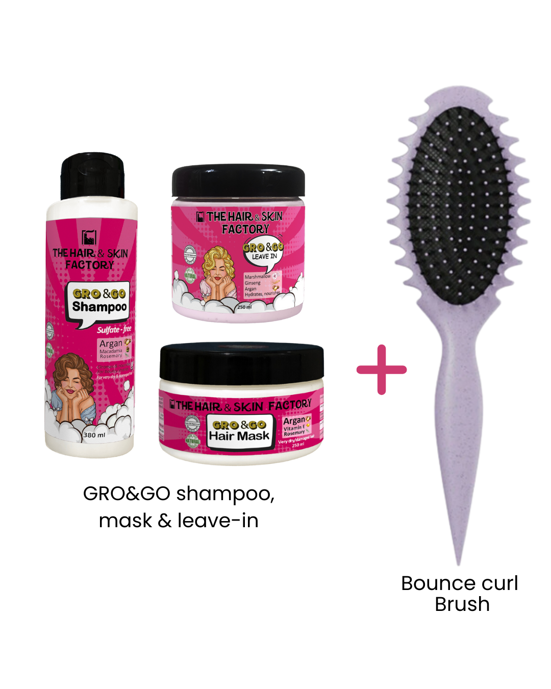 Clean - Define &amp; Shine kit PLUS Bounce Curl Brush➰➰