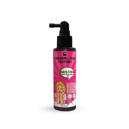 GRO&GO Root Stimulator Oil PLUS Argan - Hair Growth 120 ml